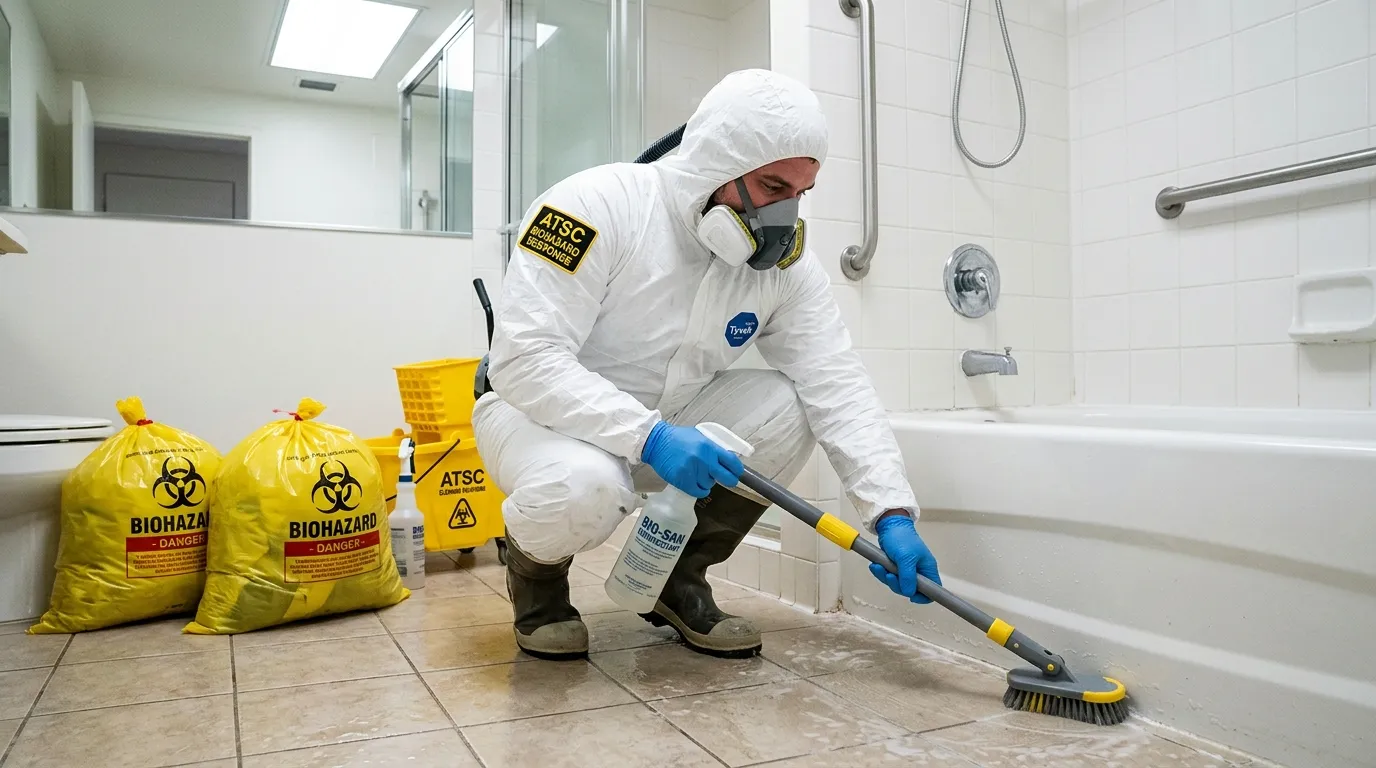 Decontamination equipment deployed for Blood Cleanup in Silver Lake